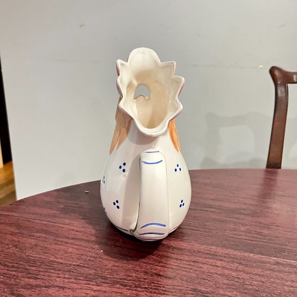 Vintage Rooster Ceramic Pitcher, Piccadilly Circus, c. Mid 80’s - Picture 4 of 10